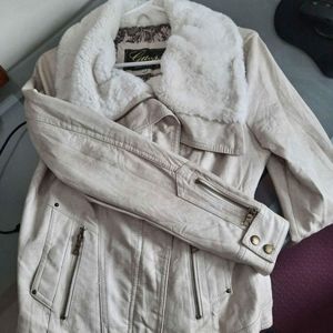 Guess faux leather fall jacket